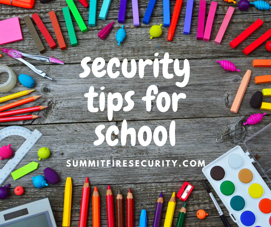 security tips for school