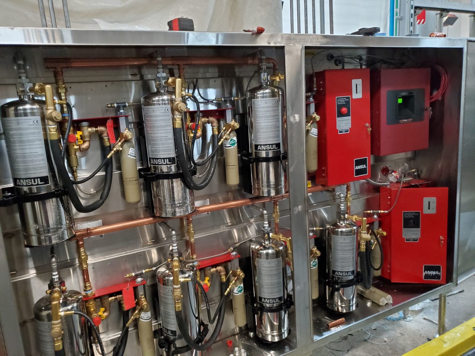 Food Manufacturer Fire Suppression Installation Texas Summit Fire