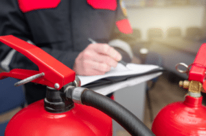 Fire extinguishers and inspection process